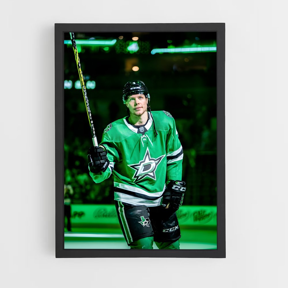 Poster Miro en Action – affiche Hockey sur glace (vue 2)